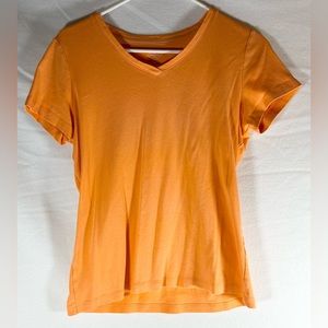 St JOHN’S BAY orange shirt